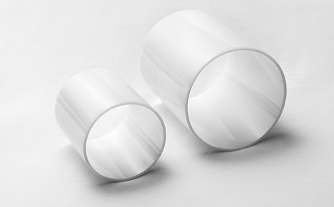 Acrylglas Weiß Opal Rohre